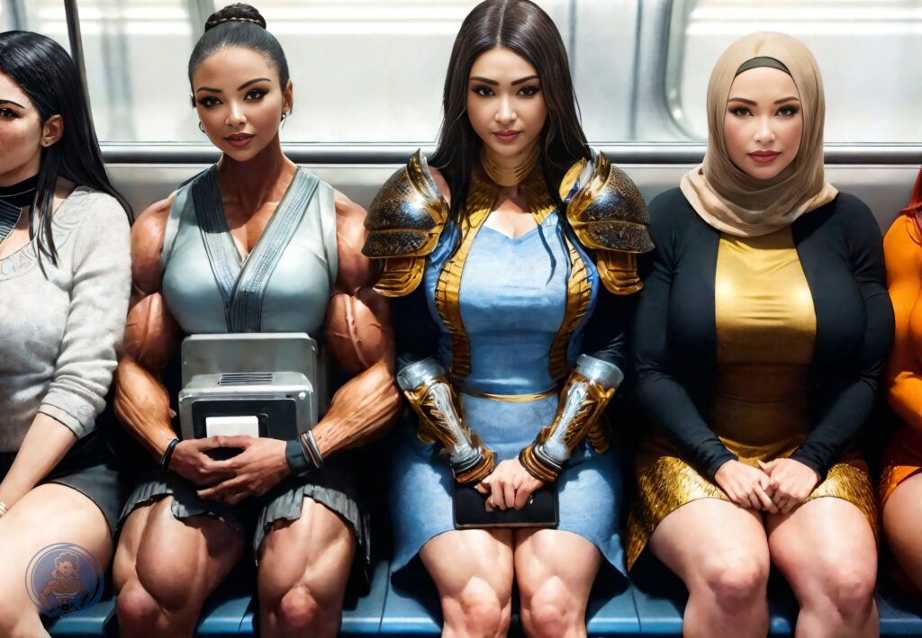 Brauryn city is welcoming female warriors of all races and groups. They can look forward to new amenities and service improvements on their transit systems. Other cities are taking notice. (Fantasy Picture / Staff)